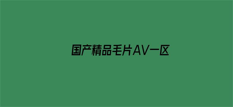 >国产精品毛片AV一区二区三区横幅海报图